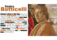 appunti su Sandro botticelli + opere