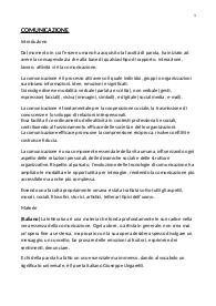 (Esame di Maturità) Percorso multidisciplinare sulla comunicazione