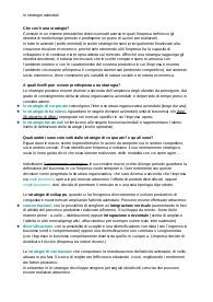 economia aziendale - riassunti quinta: strategie aziendali