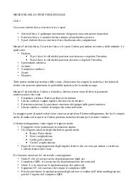 Riassunti medicina dello sport