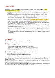 Foscolo. Poesie