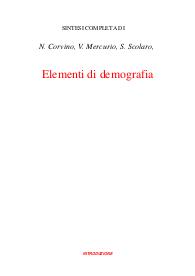 Elementi di demografia