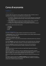 Appunti FONDAMENTI DI ECONOMIA - microeconomia e macroeconomia