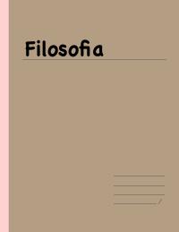 Appunti di filosofia per la terza liceo scientifico