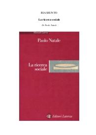 Riassunto del libro: "La ricerca sociale" di Paolo Natale