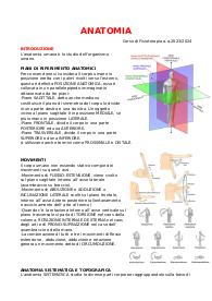 Riassunto Apparato Locomotore