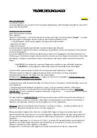 Appunti di Teoria dei Linguaggi