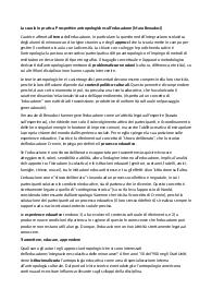 Riassunto di "La scuola in pratica" di Mara Benadusi