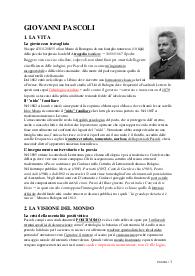 Giovanni Pascoli (V superiore)