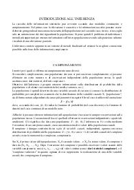 Appunti sull’ inferenza