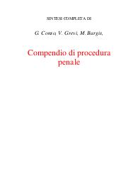 Compendio di procedura penale completo