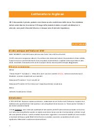 Letteratura inglese appunti