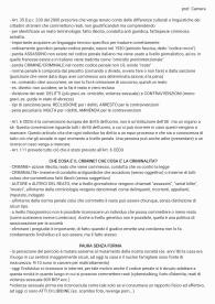 Appunti di CRIMINOLOGIA E VITTIMOLOGIA
