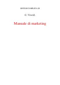 Manuale di marketing