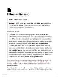 Appunti completi sul romanticismo