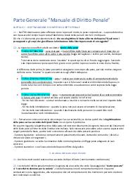 Riassunti diritto penale I (parte generale)