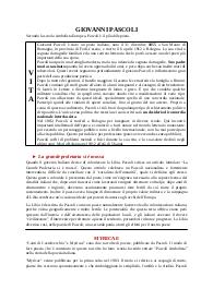 ITALIANO - Giovanni Pascoli