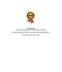 Paniere PEDAGOGIA DELL INCLUSIONE Ecampus
