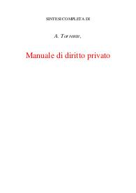 Schema di diritto privato