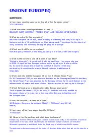 STORIA EUROPEA
