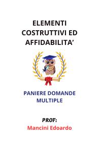Paniere di Elementi Costruttivi ed Affidabilità , ECAMPUS - RISPOSTE MULTIPLE