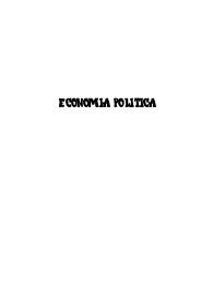Riassunti economia politica