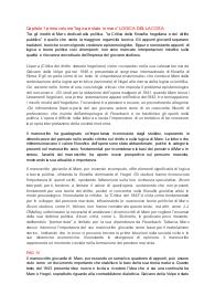 Riassunti 3 capitoli richiesti all'esame di filosofia politica sapienza