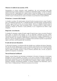 Dispensa di macroeconomia