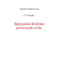 Corso di diritto processuale civile