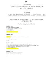 Paniere TEDESCO BASI COGNITIVE Ecampus