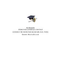 Paniere PEDAGOGIA GENERALE E SOCIALE PSICOLOGICHE università Ecampus