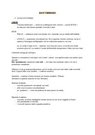 FILOSOFIA - SAN TOMMASO