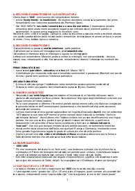 Appunti Scapigliatura - programma italiano quinta