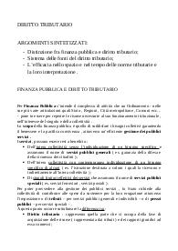 diritto tributario - parte generale