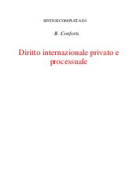 Diritto internazionale privato e processuale