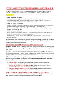 SBOBINE FONDAMENTI INFERMIERISTICA GENERALE II